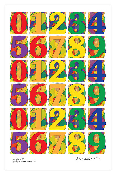 color numbers 3